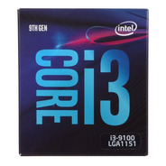 Procesador Intel Core I3 9100 6mb 4.20ghz 9° Generacion