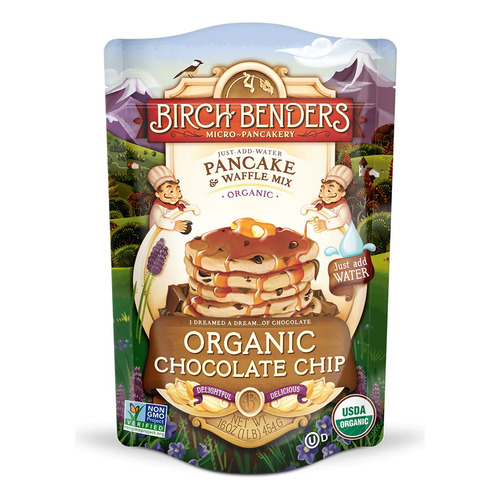 Birch Benders Organic Chocolate Chip Pancake Mix 454 G