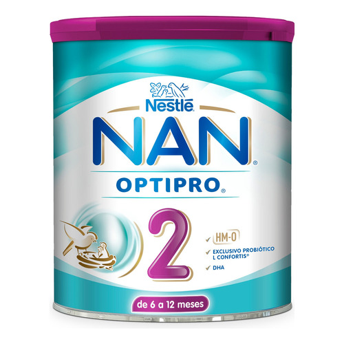 Leche Nan 2 Lata 360gr Formula Lactea Para Bebe (1pz)