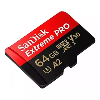 Cartão Micro Sandisk 64gb Extreme Pro 200mbs - C8857