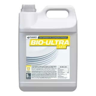 Detergente Bio-ultra Limón X 5 Lts. Concentrado