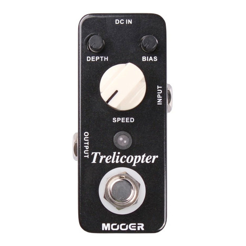 Pedal Moore Trelicopter Trémolo Mott, color negro