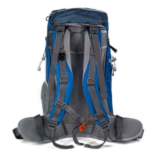 Mochila Spinit Epecuen 45  5 Litros Camping Trekking Color Azul/Gris