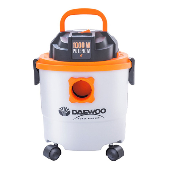 Aspiradora de tacho Daewoo DAVC90-15L 15L 220V-240V 50Hz color Gris/Naranja/Negra 