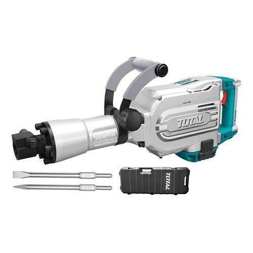 Demoledor 1700w + 2 Cinceles Total Tools Th215456 Color Turquesa