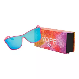 Oculos De Sol Yopp Hype Polarizado Uv400 Pink Cadillac