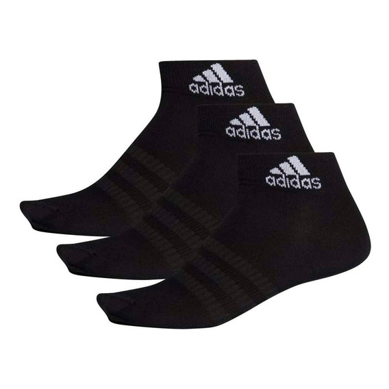 Medias adidas Light Ankle Negro  Pack X3 Unisex