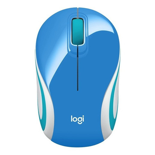 Mini Mouse Inalámbrico Ultraportátil - Logitech M187 - @as Color Azul
