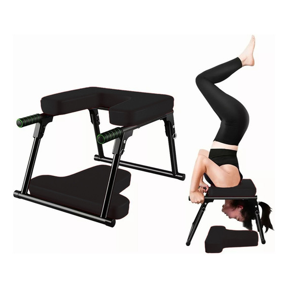 Banco De Cabeza Headstand Silla De Inversión Yoga Plegable