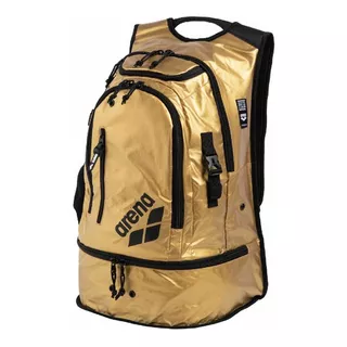 Mochila Deportiva Arena Natacion Fastpack 3.0 50th - Btu Color Dorado