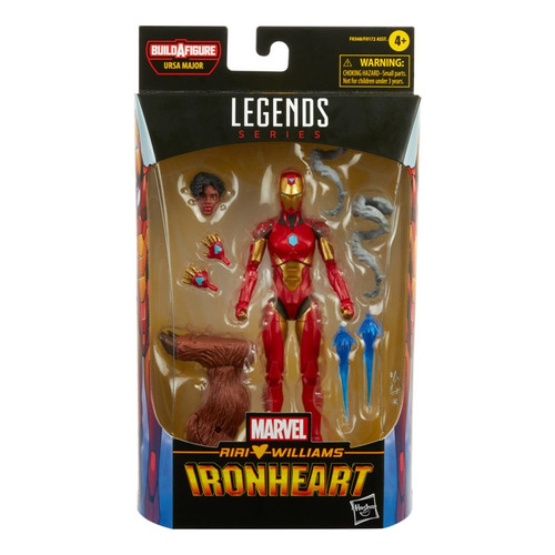 Figura De Acción Marvel Legends Series - Ironheart +3