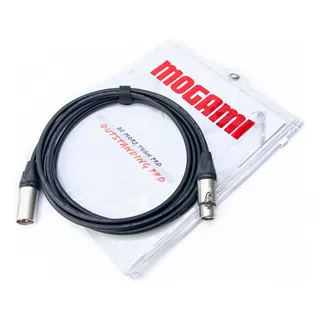 Cabo Xlr F Xlr M - Mogami W2549 E Conectores. Neutrik Niq 3m