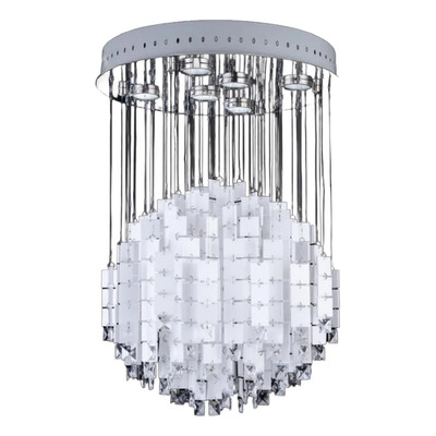 Lampara Esfera Colgante Jazmìn 6 Luces Apto Led Gu10  