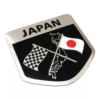 Emblema Japão Mitsubishi L200 Pajero Tr4 Lancer Dakar