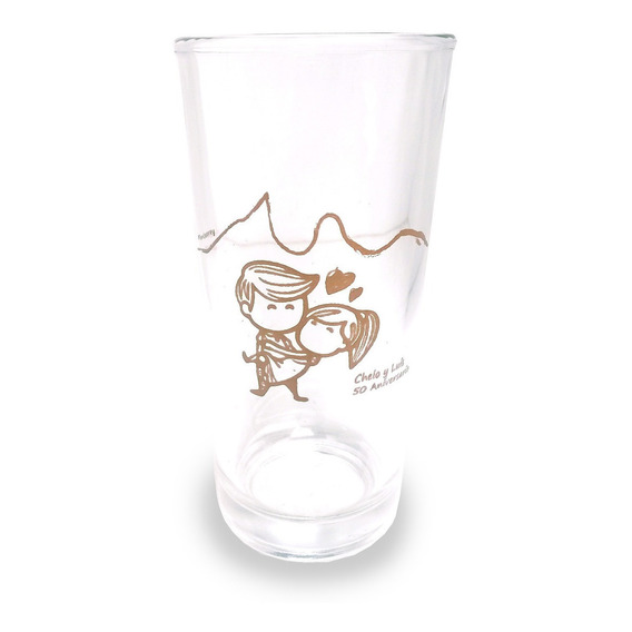 Vaso Personalizado Xv Años Boda Bautizo Paquete 80pzas