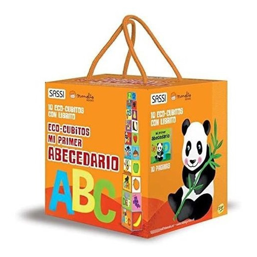 Mi Primer Abecedario - Eco Cubitos - Libro + Cubitos Apilabl