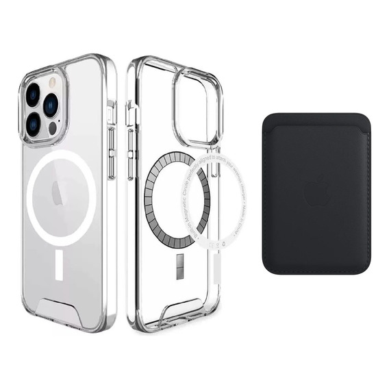 Case Funda Protector Magsafe + Wallet iPhone 12/13/14/pr/max