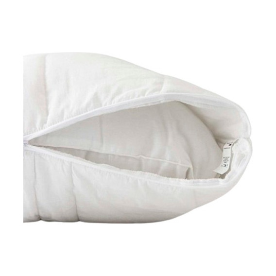 Set*2 Protector Almohada Acolchado 50cm*70cm Color Blanco