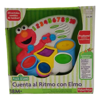 Cuenta Al Ritmo Con Elmo Fisher Price 2003 Caja Con Detalles