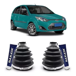 Par Kit Coifa Homocinética Lado Roda Ford Fiesta 2011 A 2014