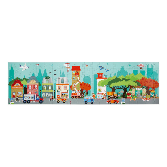 Puzzle 100pcs De Piso Ciudad Scratch Europe