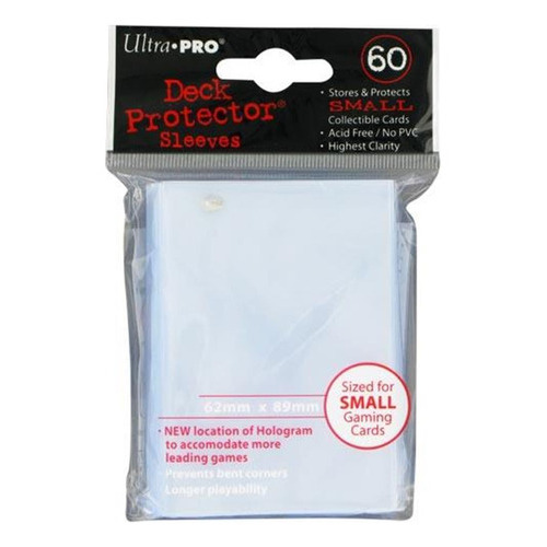 Protectores Mini Small Transparente  60 - Ultra  Pro