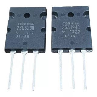 3x Pares De Transistor  2sc5200 + 2sa1943   Toshiba Original