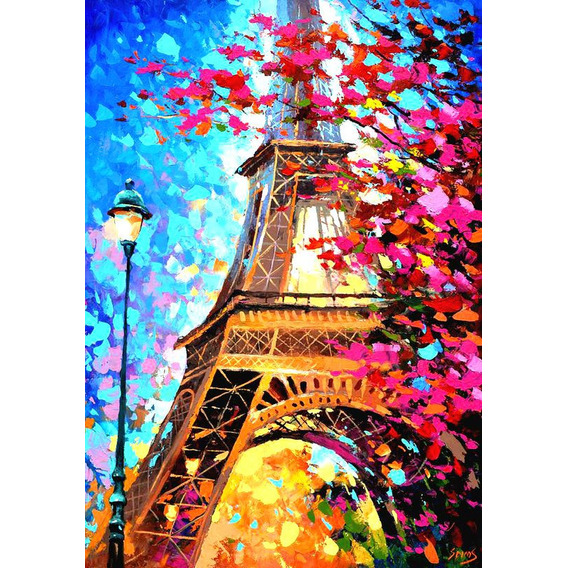 Diamond Painting Diy 5d Kit Pintura Diamante Chile Paris