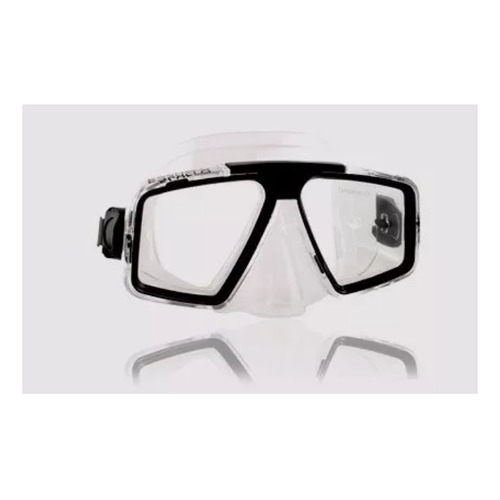 Visor Buceo Escualo Modelo M02 Negro