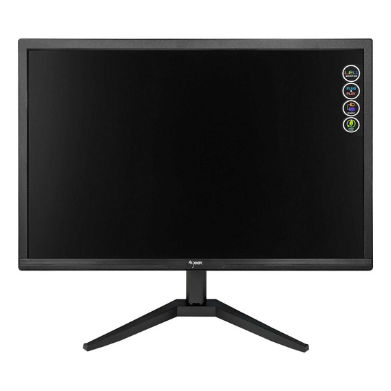 Monitor 19 Pulgadas 4gkmo1b Stylos 4geek 60hz Flat Color Negro