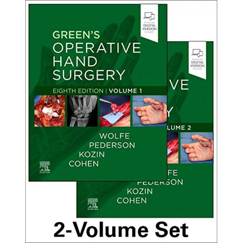 Green's Operative Hand Surgery. 2 Volume Set, De Wolfe/pederson/kozin/cohen. Editorial Elsevier Uk, Tapa Blanda En Inglés, 2022