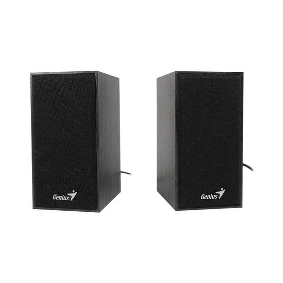 Parlantes Genius Sp-hf180 6w Conexión Usb / 3.5mm - Negro