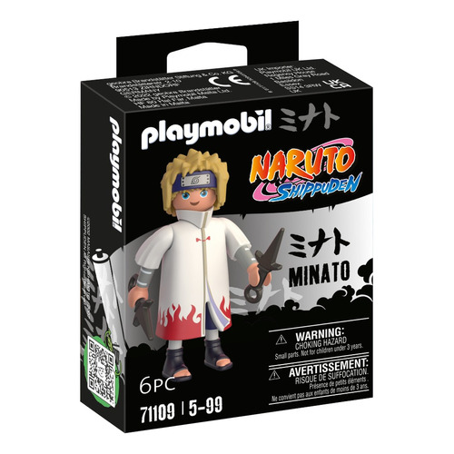 Playmobil Naruto  Minato 71109 Cantidad De Piezas 6