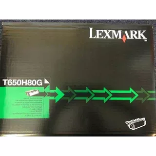 Toner Original Lexmark T650h80g 25,000 Impresiones