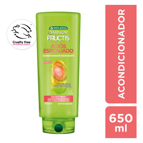 Acondicionador Fructis Garnier Adiós Esponjado 650ml