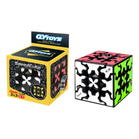 Cubo Rubik Qiyi Gear Engranajes Uso Profesional Lubricado