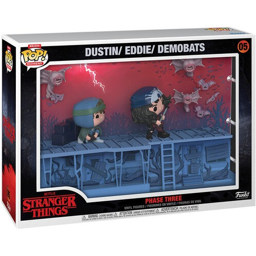 Funko Pop Moment Dustin / Eddie /demobats 05 Stranger Things