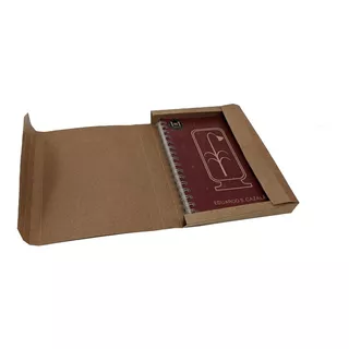 Cajas Contenedoras Para Cuadernos Y Agendas En A5 - 50unid