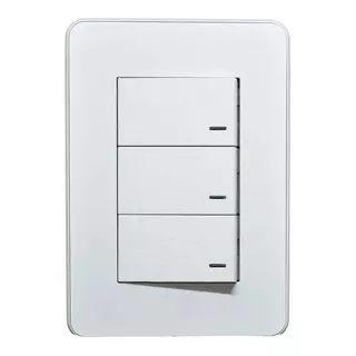 Llave De Luz Jeluz Mito Blanca 2 Puntos Comb. 1 Simple X 5 U