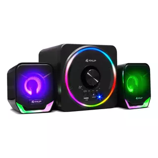 Mini System Bluetooth Home Theather Caixa De Som Knup Usb Fm