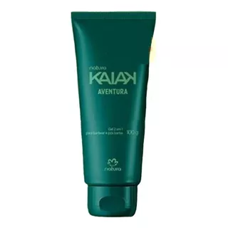 Natura Kaiak Aventura Gel 2 Em 1 Para Barba E Pós Barba 100g