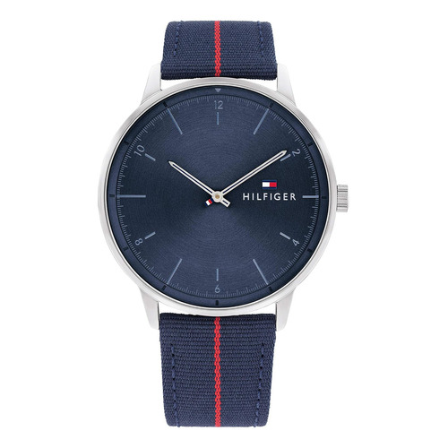 Reloj Tommy Hilfiger 1791844 Quartz De Acero Inoxidable Y C Color de la correa Azul Color del fondo Azul