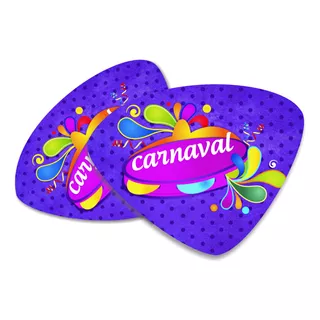 1000 Ventarolas Frente Verso Papel 250g 19x25 Bloco Carnaval