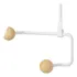 Soporte colgante para accesorios Umbra, blanco, con 5 ganchos