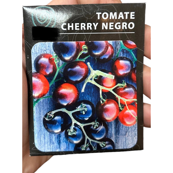 Semillas Tomate Cherry Negro - Kit Siembra Inc - Envíos