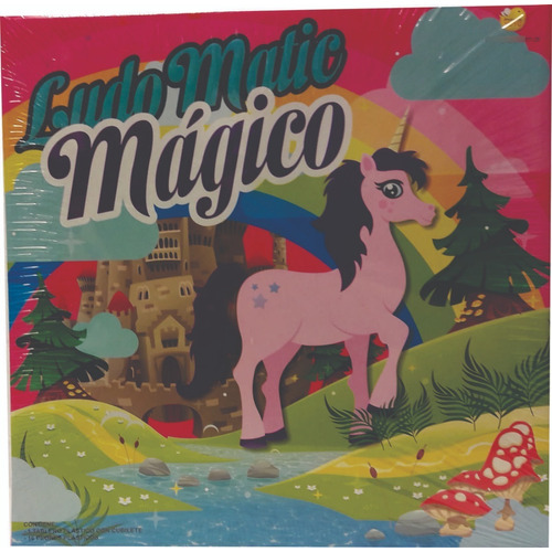 Ludo Matic Magico Pony Con Cubilete Automatico Yuyu Palermo