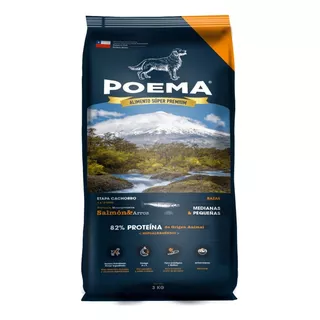 Poema Cachorro Razas Peq/med - Salmon 12kg - Aquarift