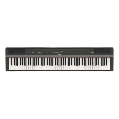 Piano Digital Yamaha P-125a 88 Teclas Pesadas Negro Cuo