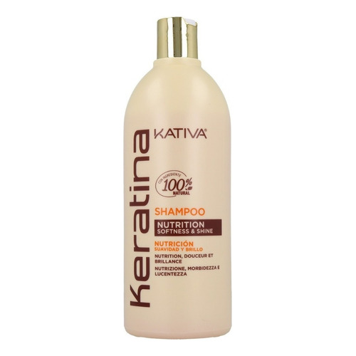 Shampoo Kativa Keratina 500ml - Ml A $60