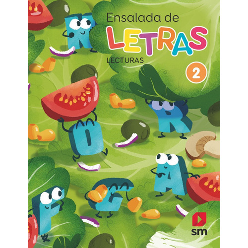 Lecturas: Ensalada De Letras. 2 Primaria. Mãâ¡s Savia, De Oro Pradera, Begon~a. Editorial Ediciones Sm, Tapa Blanda En Español